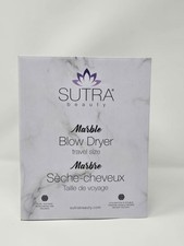 SUTRA Beauty Travel Size Blow Dryer Marble 1000 Watt Lightweight Brand New