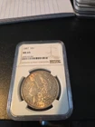 1887-S Morgan Silver Dollar NCG Ms65