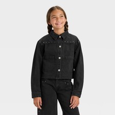 Girls' Denim Jacket - art class