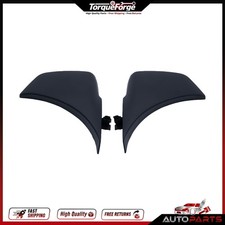 Pair Front Bumper End Caps Covers LH RH Side Fits 2012-2015 Toyota Tacoma Black