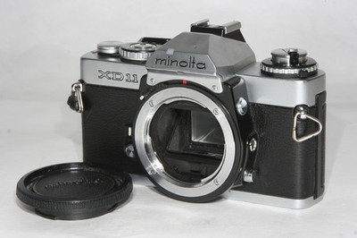 Minolta XD11 analoges SLR Gehäuse #1118781   Lichtdichtungen ersetzt  