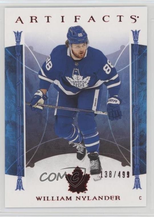 2022-23 Upper Deck Artifacts Ruby 138/499 William Nylander #89 10el