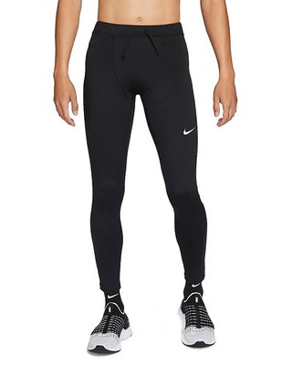 Nike Dri-fit Challenger Running Training Tights Mens Size Small Black CZ8830-010