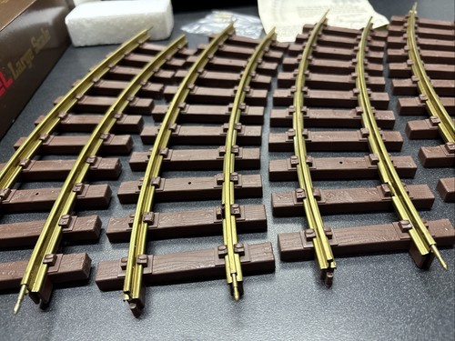 4 BOXES LIONEL 8-82002 & 8-82003 LARGE SCALE TRACK 8 STRAIGHT 11 3/4 8 CURVE 13 - Picture 7 of 19