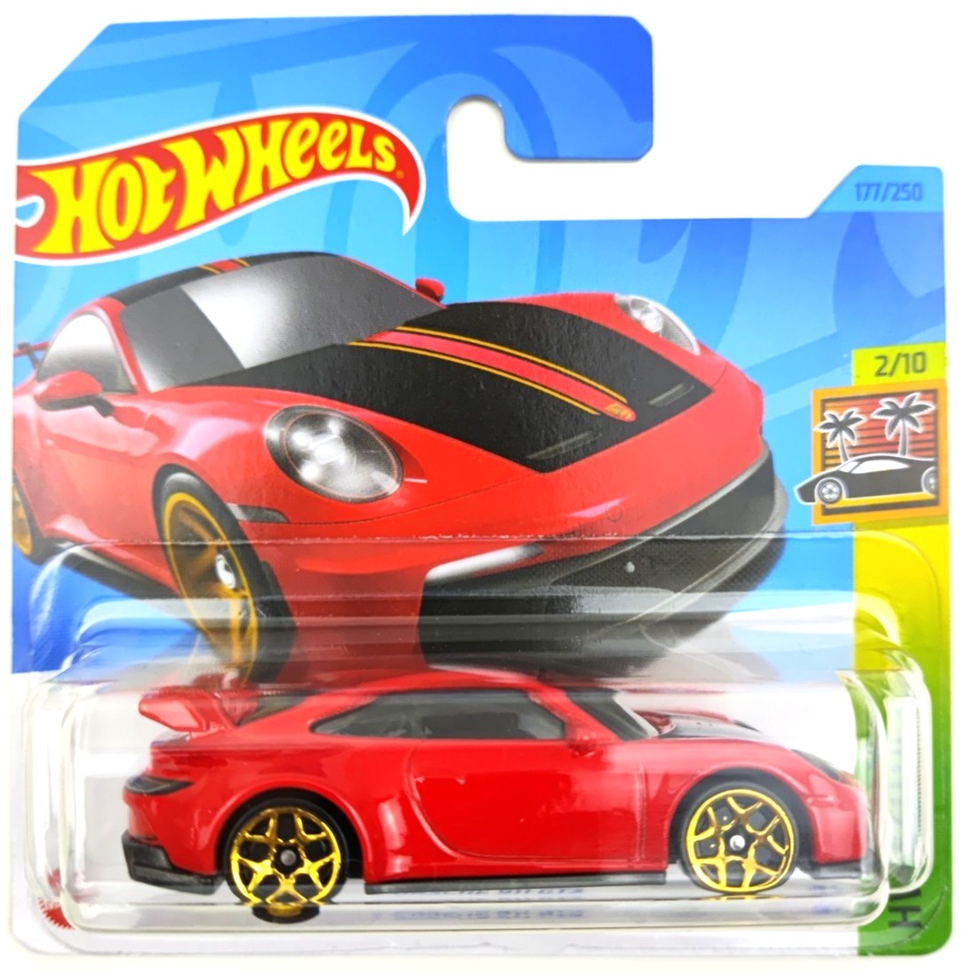 Hot Wheels - Porsche 911 GT3 - Type 992 - Red - HW Exotics 2023 - HKH97