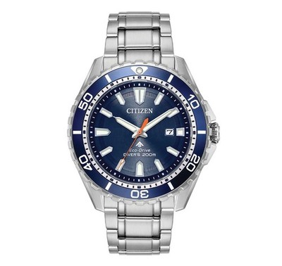 Citizen Eco-Drive Herren Promaster Diver Edelstahl Taucheruhr BN0191-55L