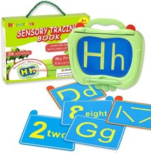 Preschool Sensory Learning Activities for Kids: Reusable Letters  Numbers...