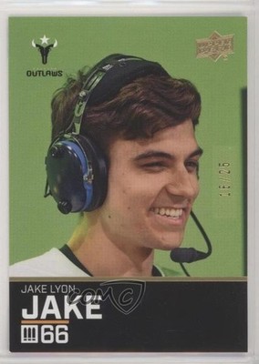 2017 Upper Deck Overwatch League Inaugural Set Legendary Orange 16/25 Jake 0tt9