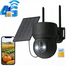 2K 3MP 3G/4G LTE Überwachungskamera Aussen mit SIM Karte PTZ Solar Kamera