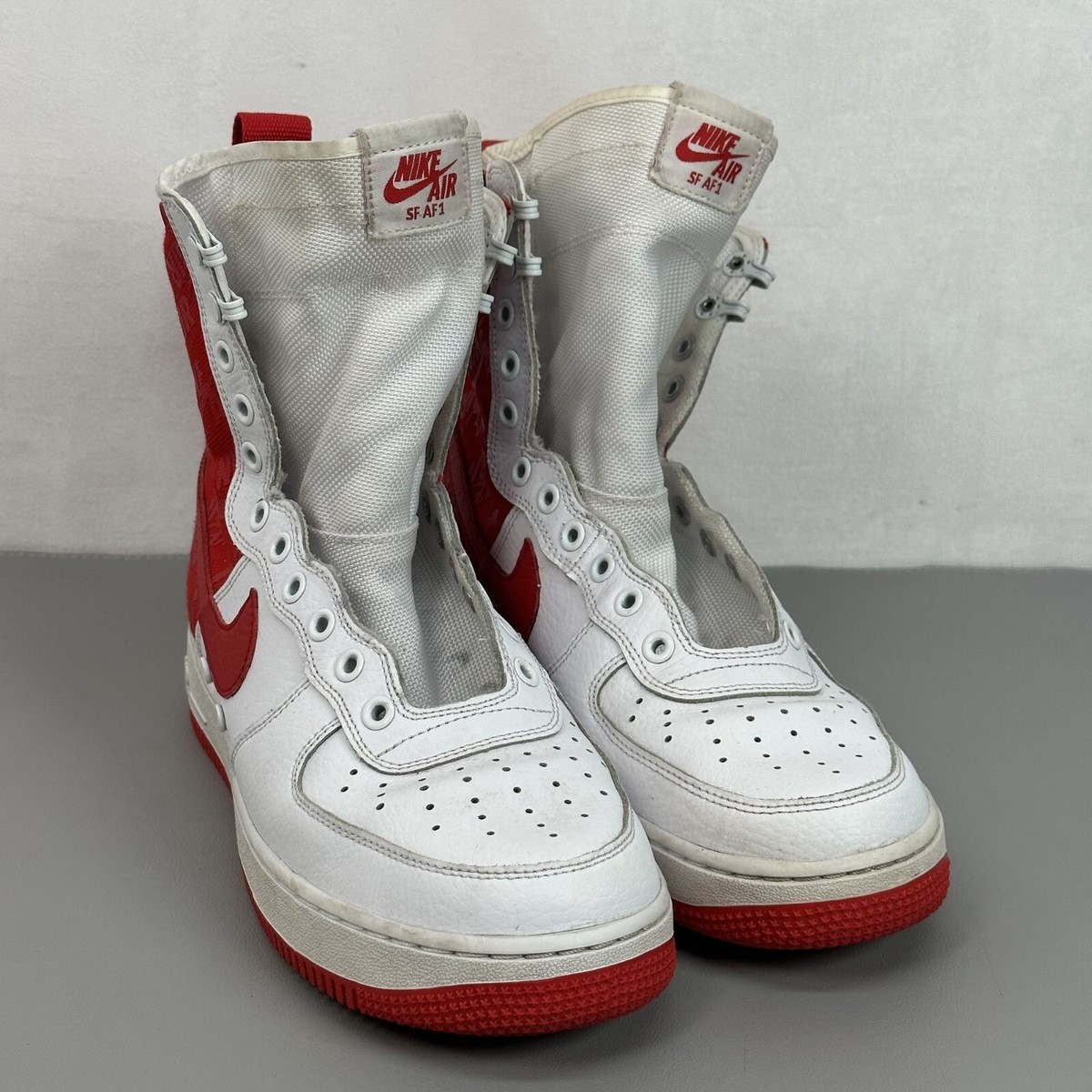 Nike SF Air Force High University Red/White Mens Size High Top - Main Image