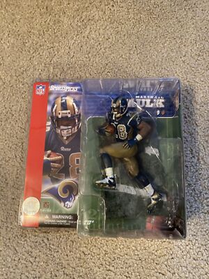 McFarlane NFL Series 2 Marshall Faulk Blue Jersey  RAMS - #28
