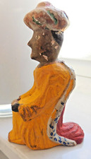 Sehr alte antike Holz Krippenfigur 1800 Erzgebirge  Handgeschnitzt 11 cm Geburt