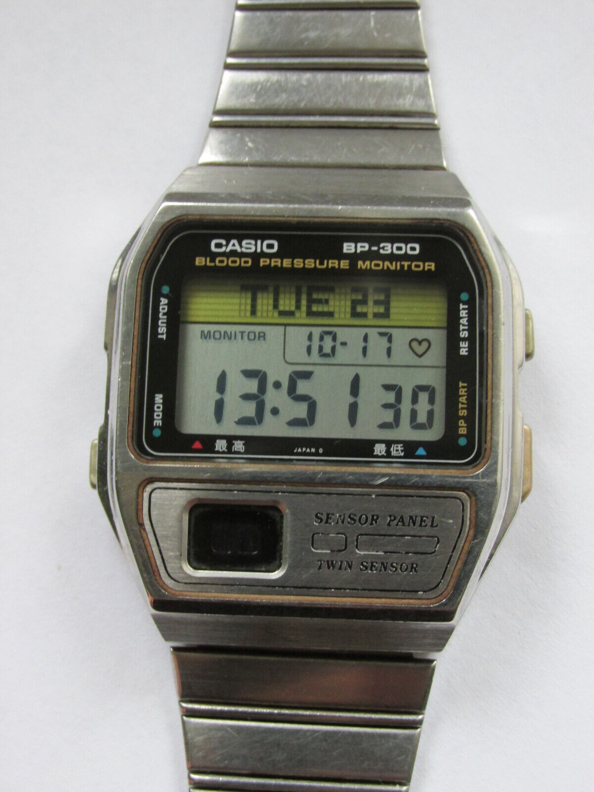 CASIO BP-300 血圧ウォッチャー カシオ ビンテージ.腕時計