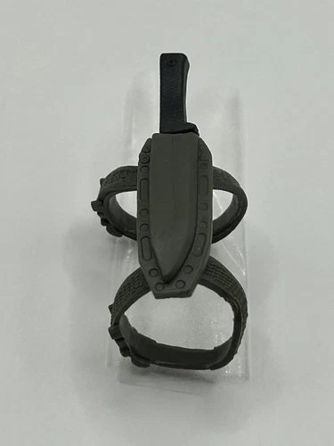 GIJoe Classified Sgt. Stalker Knife And Sheath Weapon Fodder 1/12 Scale