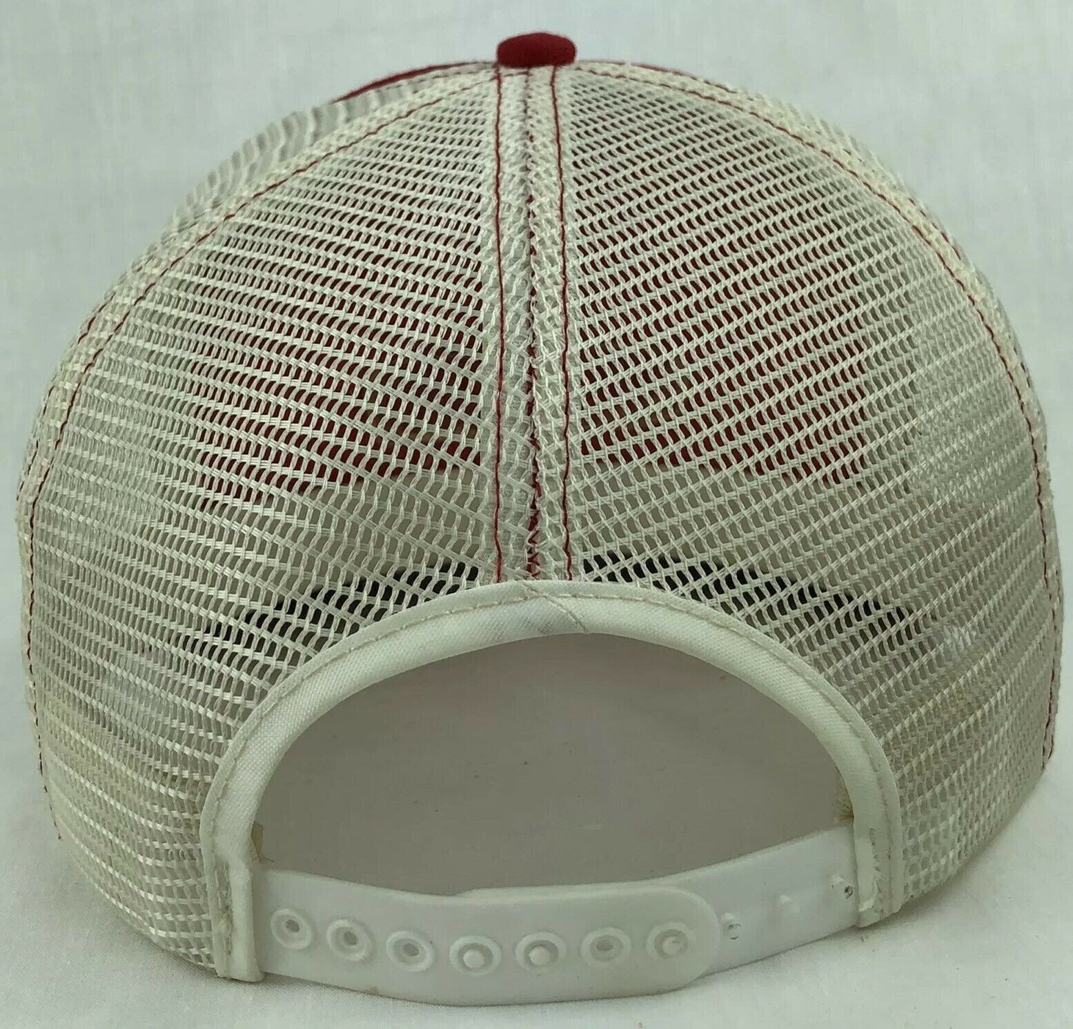 Conoco Patch SnapBack Trucker Mesh Hat Cap White … - image 4