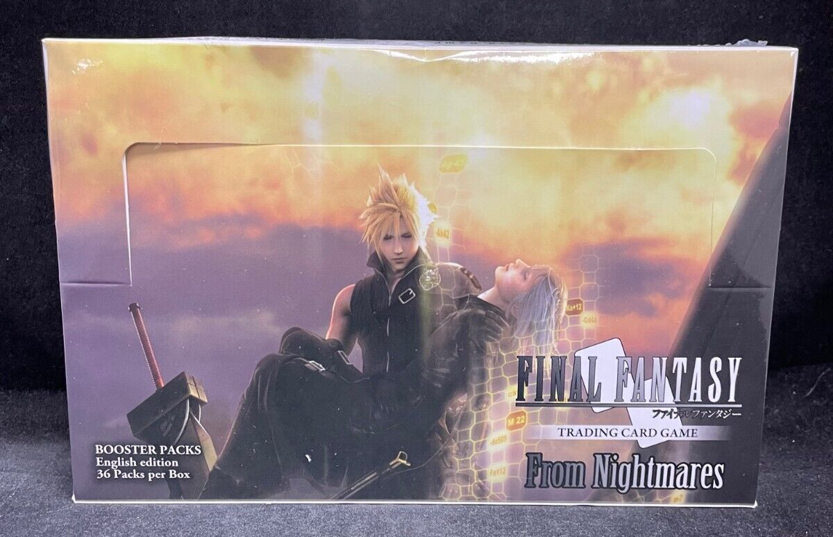 Final Fantasy TCG: From Nightmares Booster Box BRAND NEW ENGLISH