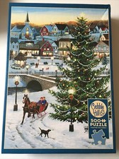 Cobble Hill 500 piece puzzle "Village Tree"