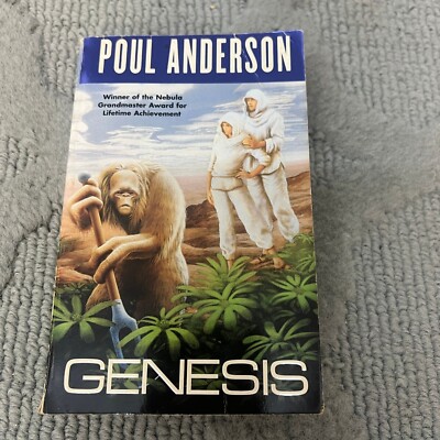 Genesis Science Fiction Paperback Book by Poul Anderson from Tor Books 2001