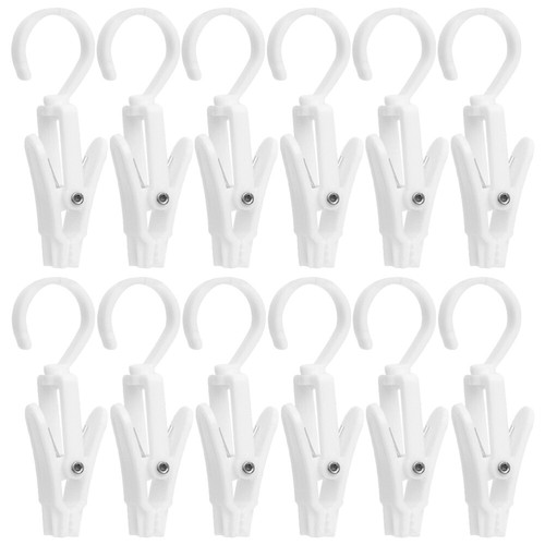 12 Pcs Swivel Hook Clip Giant Clothespin Boot Hangers Closet eBay