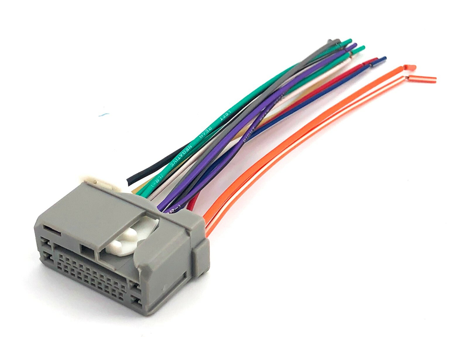 Factory Radio Stereo Installation Dash Wire Wiring Harness OEM Plug Male Cable 