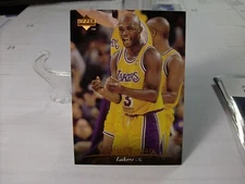 1995-96 Upper Deck Basketball  #185 - Sedale Threatt - Los Angeles Lakers 95-097