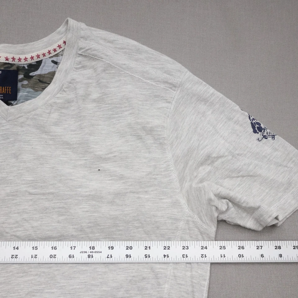 Quilted Giraffe Mens Shirt 3XL Gray Classic T-Shirt Norm Gorp Classic Core - Image 2 of 4