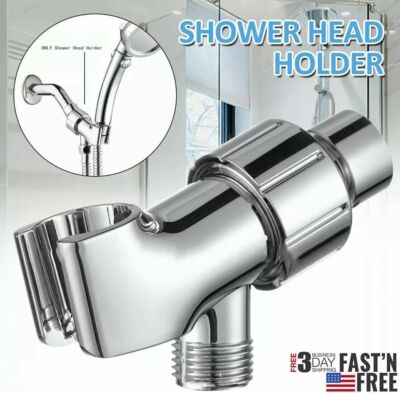 Head Holder Wall-mounted Adjustable Shower Arm Bracket Universal Handheld Shower