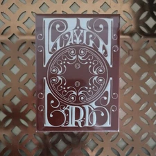 Smoke and Mirrors V6 Rouge New & Sealed Rare Dan & Dave Limited Edition Deck