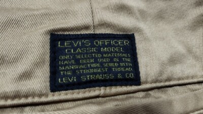 90s Levi's Officer Chino Pants. Classic model. | eBay