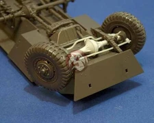Resicast 1/35 "Workable" Front Axle & Steering for M8 / M20 (for Tamiya) 352239