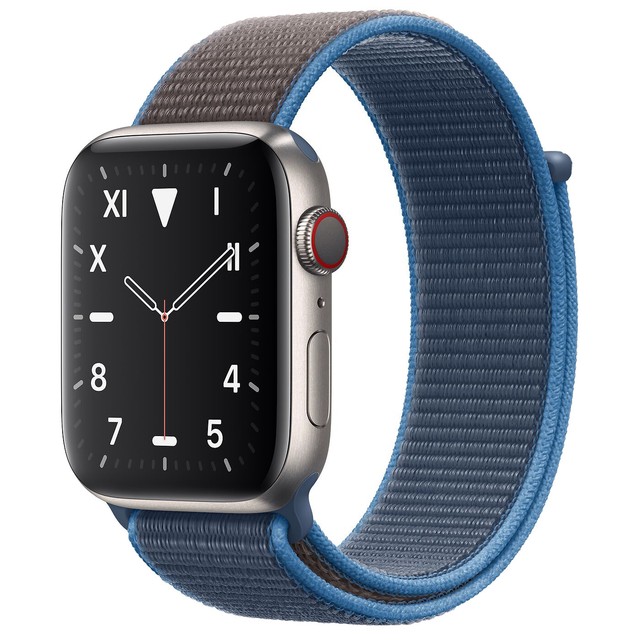 apple watch sport loop blue