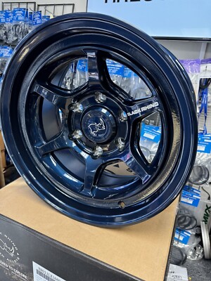 Set of 4) Black Rhino Shogun 16x8 6x5.5