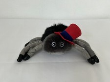 Vtg Spider with Red Hat Halloween Kids Stuffed Soft Animal Plush Toy