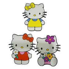 Hello Kitty Wanddeko 3er Set