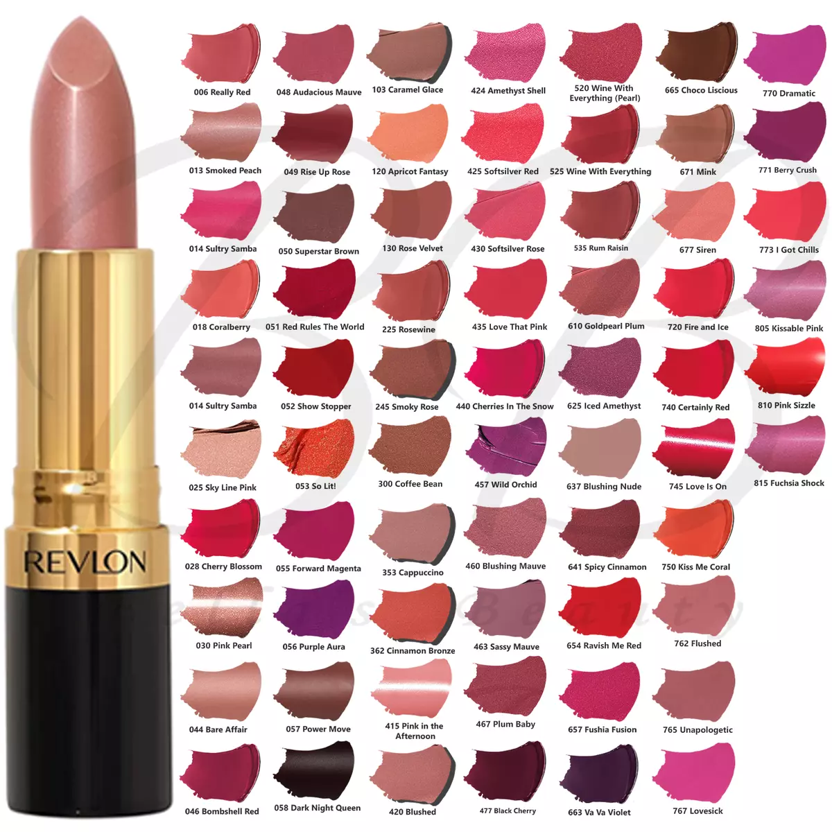 Revlon Super Lustrous Moisturizing Cream Lipstick with Vitamin E, 720 Fire  and Ice