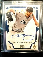 2015 GHRIS SALE TOPPS SUPREME AUTO ON CARD #SA-CS PRISTINE.