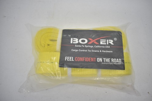 Boxer Tool Confezione 2 Cinghia di Recupero Imbracatura Sollevamento 2" x 6' Resistente Multiuso - Foto 5 di 6