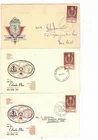 Australia 1961 1/- Colombo on ROYAL & OFFICIAL FDCs,cds BARKER Vic    (3 Covers)