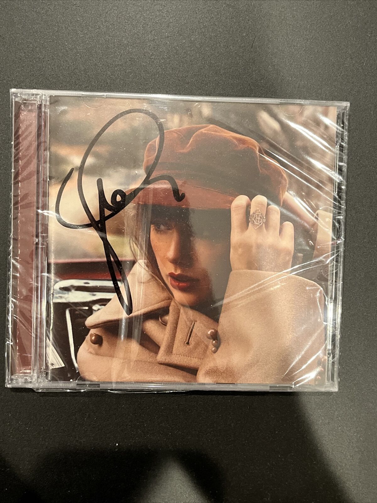 Taylor Swift Red Taylor's Version Signed Autograph Auto CD Album Sealed New