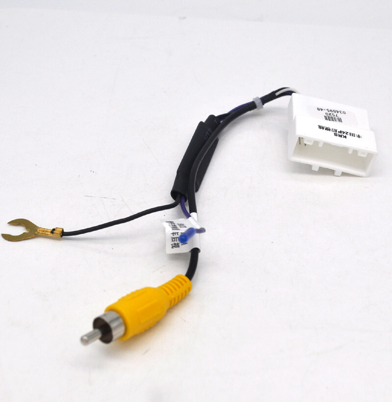 Retention Camera Rear reverse Adaptor Cable For Toyota Auris Avensis GT86 24pin