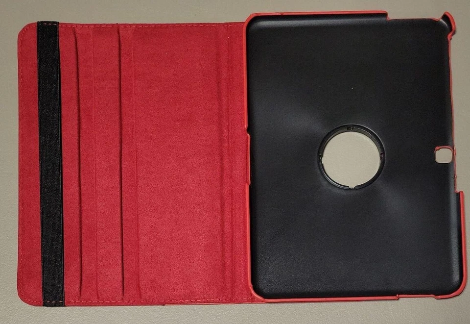 Flip Leather Smart Cover Case For iPad Samsung Galaxy T330 Tab Case USA Seller - Image 2 of 4