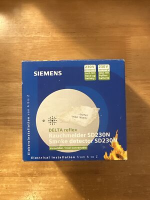 SIEMENS 5TC1296 DELTA REFLEX RAUCHMELDER SD230N