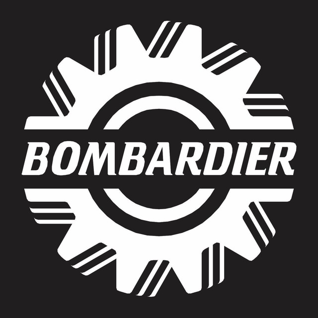 Bombardier Snowmobile bumper sticker wall decor vinyl decal, 5"x 5" eBay