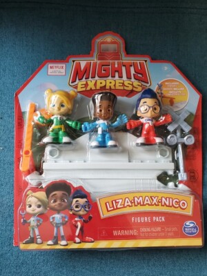 Netflix Series Mighty Express Liza*Max*Nico Figure Pack