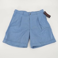 McGregor Collectors Edition Mens Cotton Blend Pleated Front Shorts Size 36 Waist