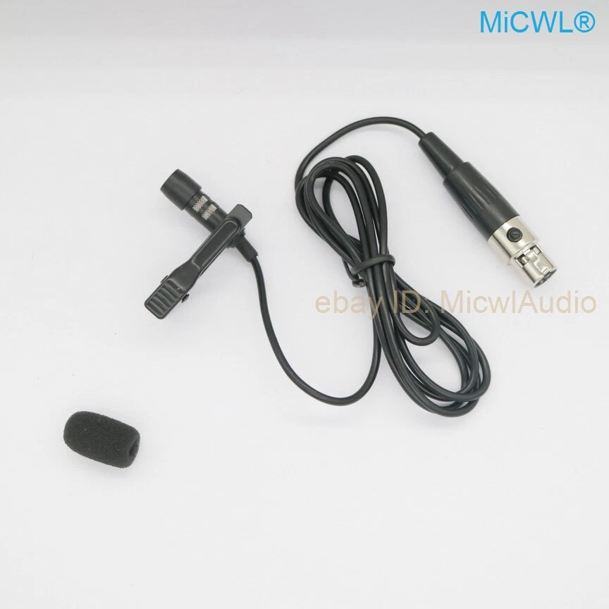 e30 Lavalier Lapel Microphone for AKG Wireless Transmitters XLR 3Pin mini Clip - Image 2 of 3
