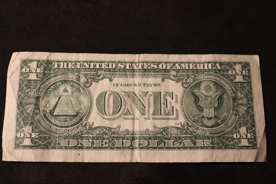 ONE DOLLAR FANCY BIRTHDAY/ANNIVERSARY NOTE [MARCH 4, 2012]  SN # J 20120340 C - Image 3 of 3