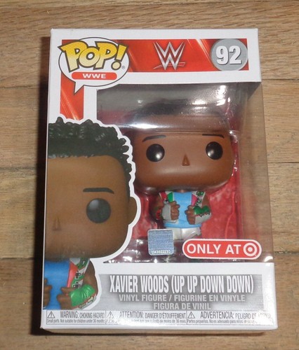 WWF WWE Funko Pop Xavier Woods Wrestling Figures Up Up Down Down New day Target - 第 1/4 張圖片