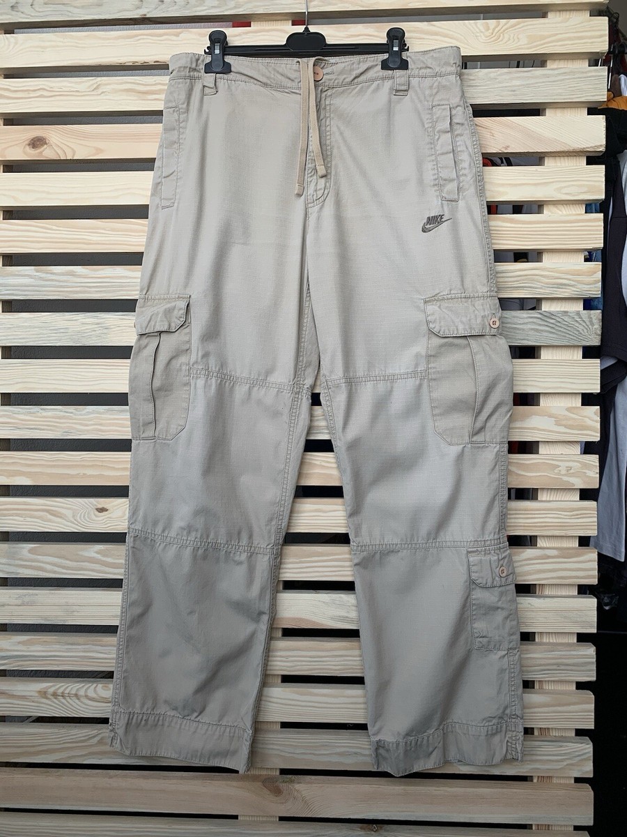 Vintage 00s Nike Cargo Baggy Pants Streetwear