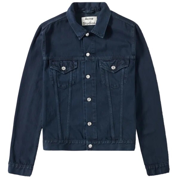 ACNE STUDIOS WHO DENIM JACKET OVERDYED BLACK (M) | eBay